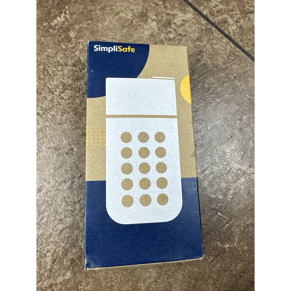 SIMPLISAFE KP3-W Keypad White Wireless Touch-to-Wake GEN 3 NEW